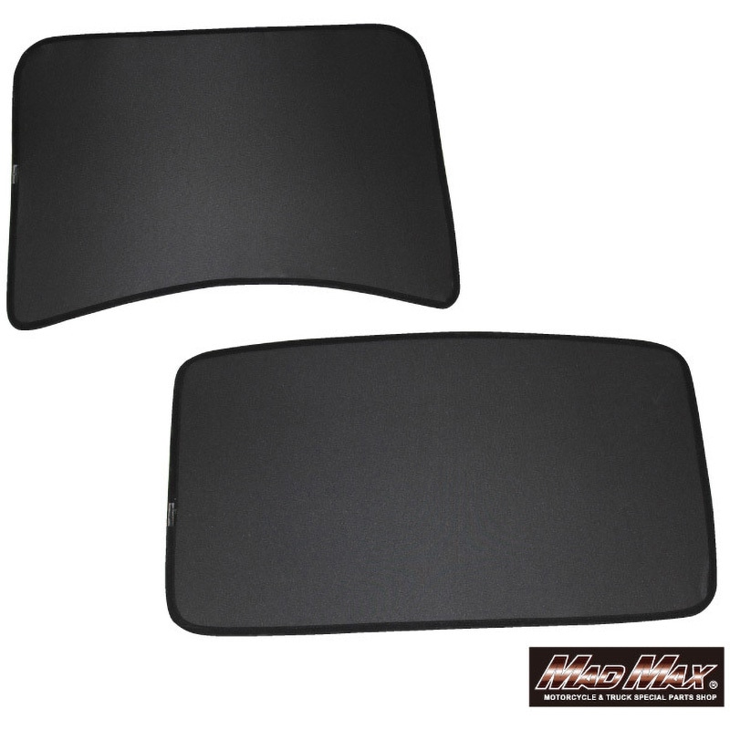 MM78-0072-BK パノラマウィンドウ用サンシェード 1セット MAD MAX(マッドマックス) 【通販モノタロウ】