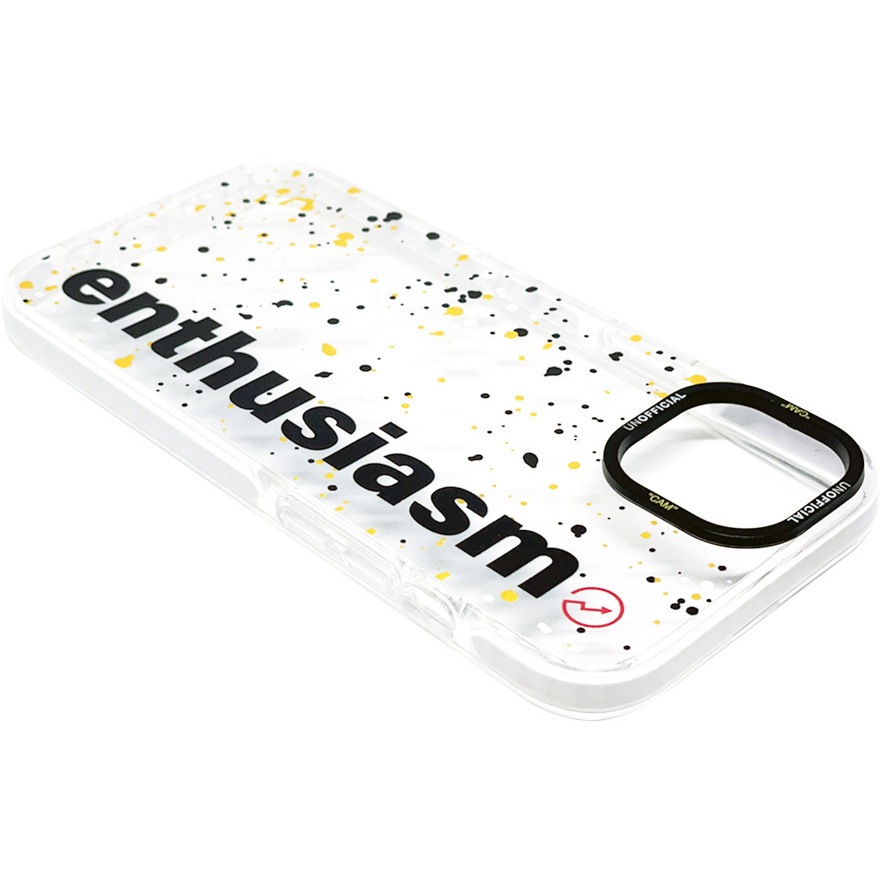 AC-P22PX-DE3 iPhone14用 耐衝撃 デザインクリア背面ケース(DE3柄