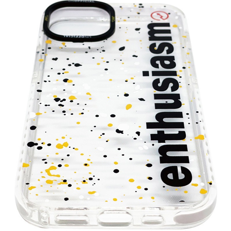 AC-P22PX-DE3 iPhone14用 耐衝撃 デザインクリア背面ケース(DE3柄