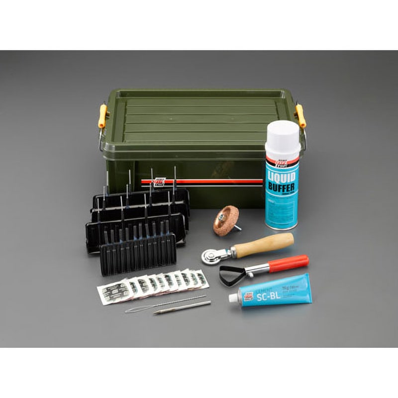 EA934Z-1 パンク修理セット(内面用) 1個 エスコ 【通販モノタロウ】