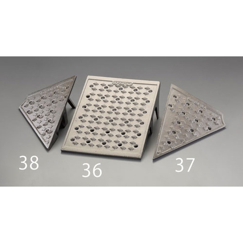 EA983FK-38 280x415x145mm段差プレート(左コーナー) 1個 エスコ 【通販モノタロウ】