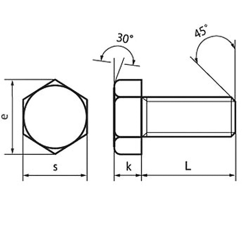 M10×90 六角ボルト 全ねじ(SUS316L)(小箱) 大阪魂 ピッチ1.5 呼びM10長さ90mm 1箱(50個)