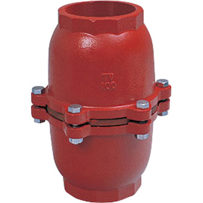 10 オール鋳鉄製 スプリング式フートバルブ 中間フート 捻込型 大阪継手バルブ ねじ込み形 65A 12,980円