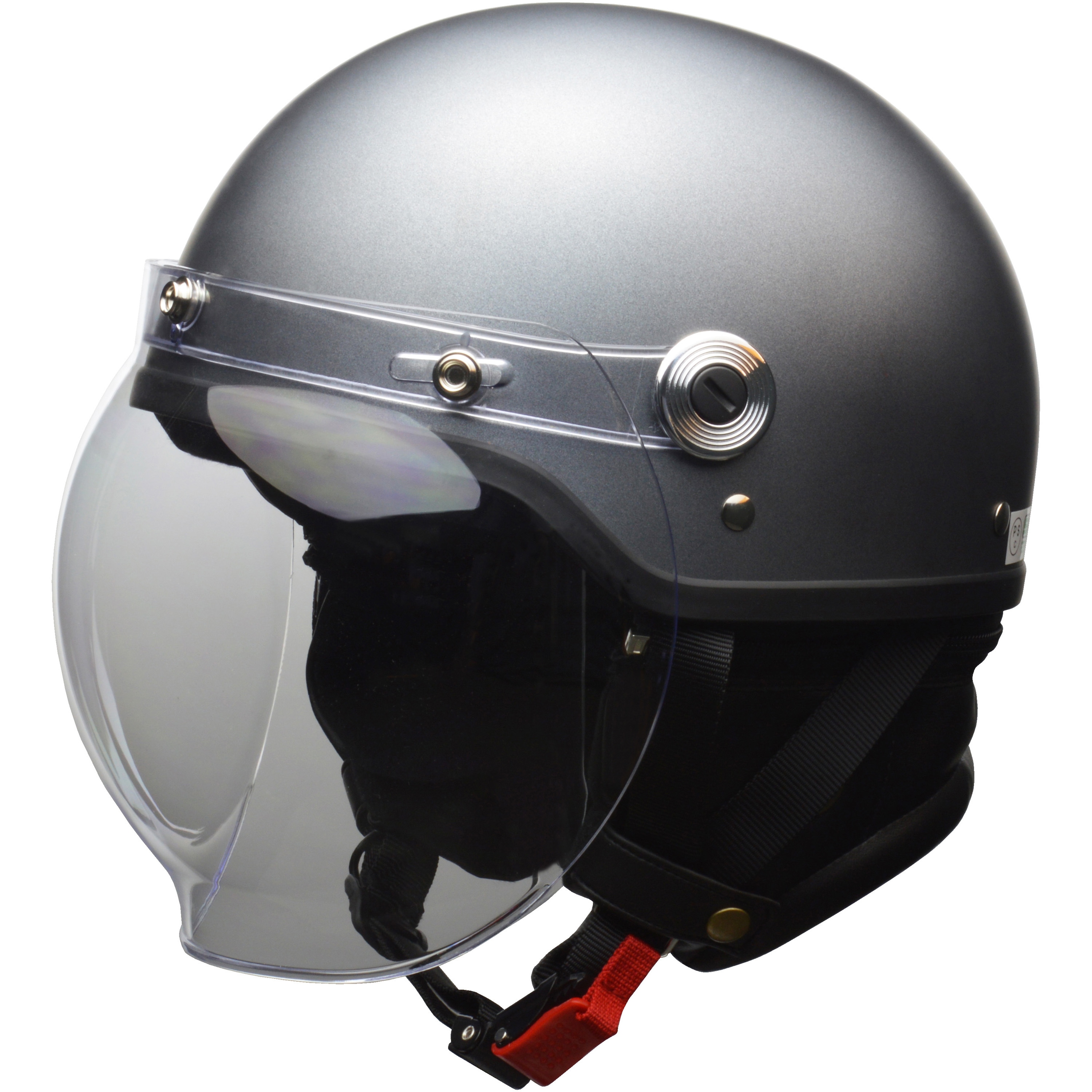 バブルシールド付 ハーフヘルメット CR-761 LEAD(リード工業) サイズLL