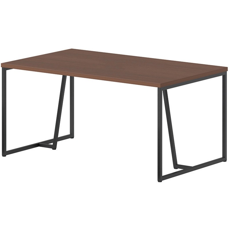 QHY-B1275-WN 会議テーブル ニシキ工業 ウオールナット色 高さ720mm幅1200mm奥行750mm  QHY-B1275-WN