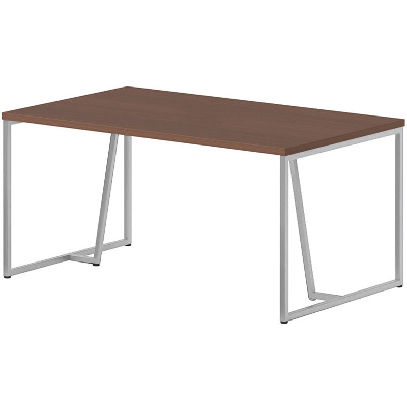 QHY-S1875-WN 会議テーブル ニシキ工業 ウオールナット色 高さ720mm幅1800mm奥行750mm  QHY-S1875-WN