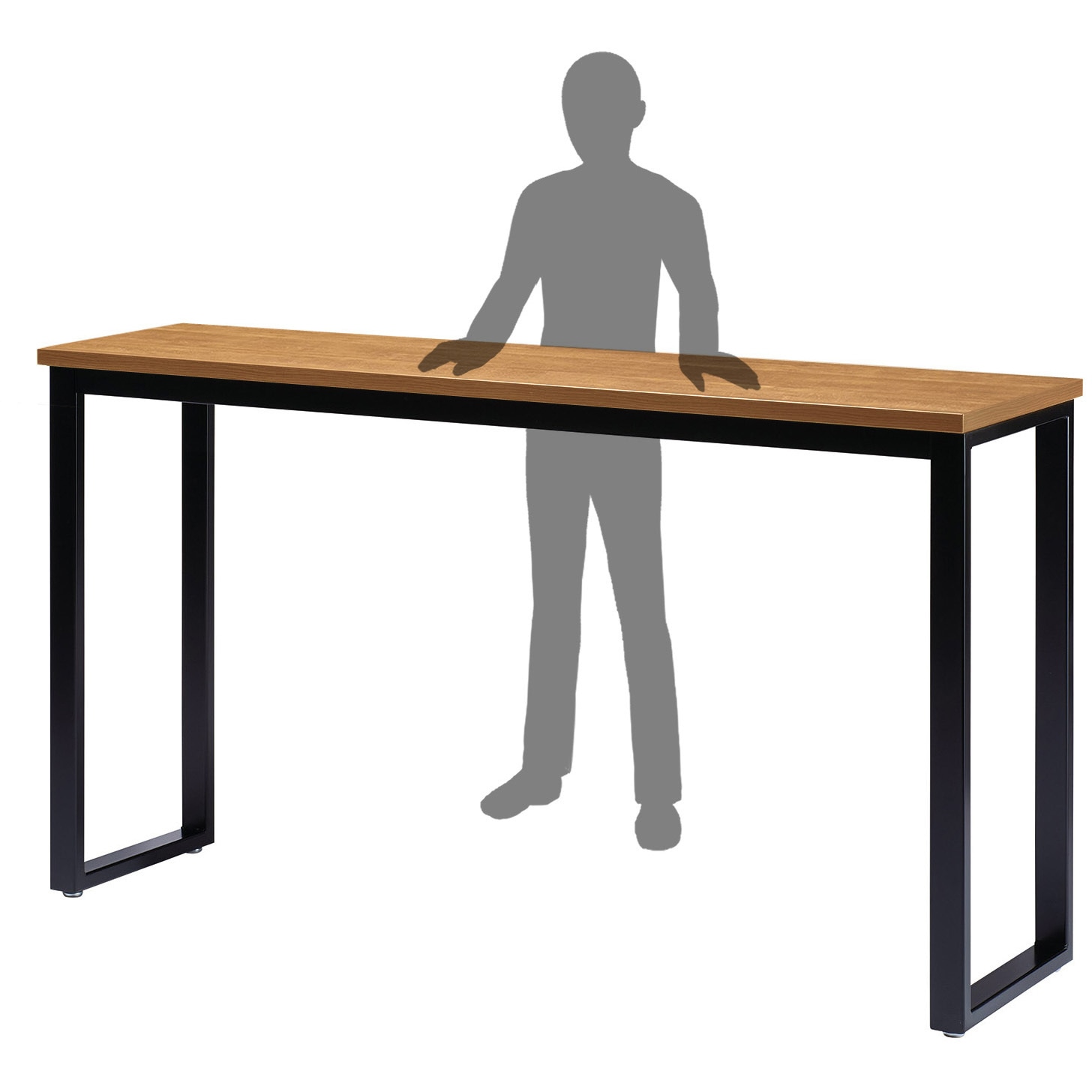 BX-1850H-TB ハイテーブル ニシキ工業 ティンバー色 高さ1000mm