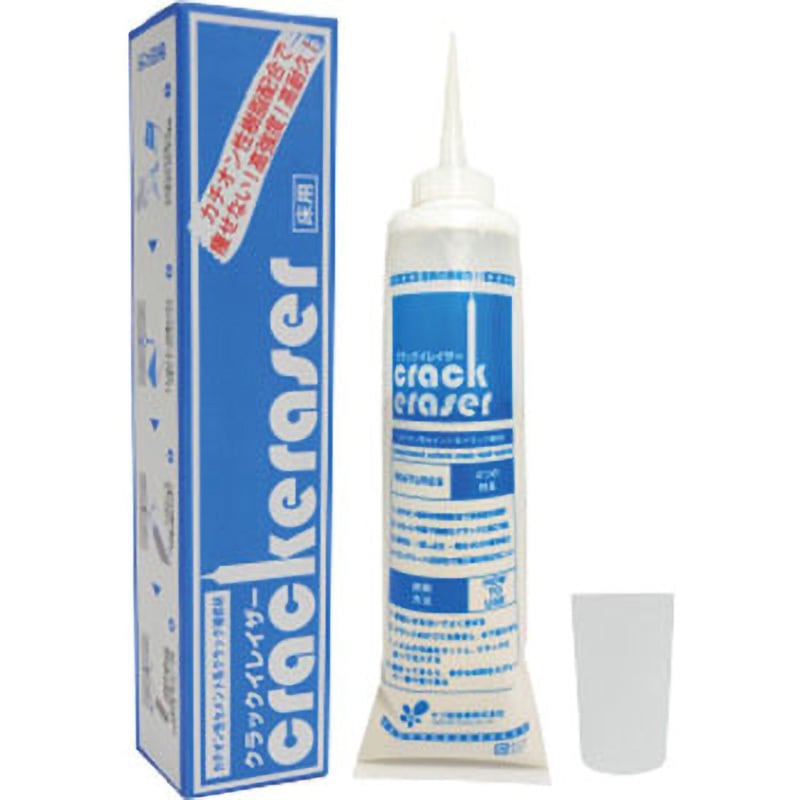 ヒビ割れ低減加工！。 コンクリートひび割れ補修材 クラックイレイザー ヤブ原産業 グレー色