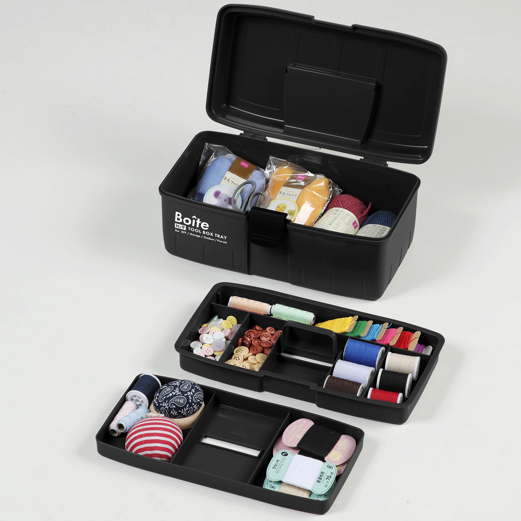 MA-4026 Boiteパーツツールボックス ベストコ 寸法323×175×152mm