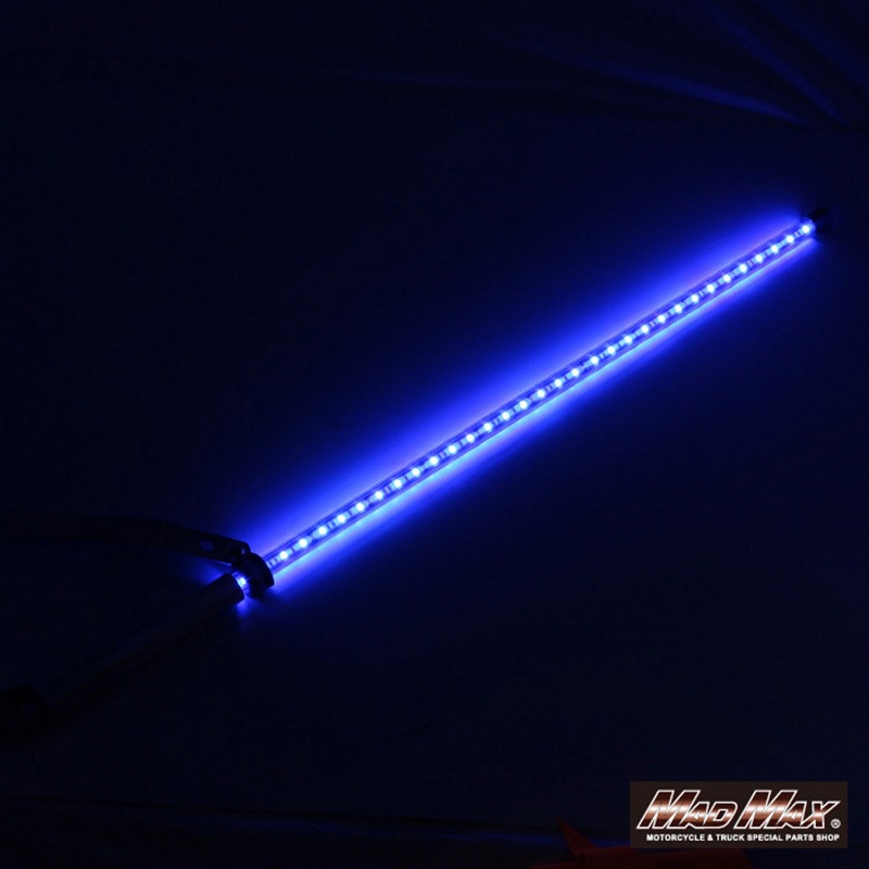 MM50-0468-01BL オートバイ用 LED 旗棒 フラッグポール MAD MAX(マッド