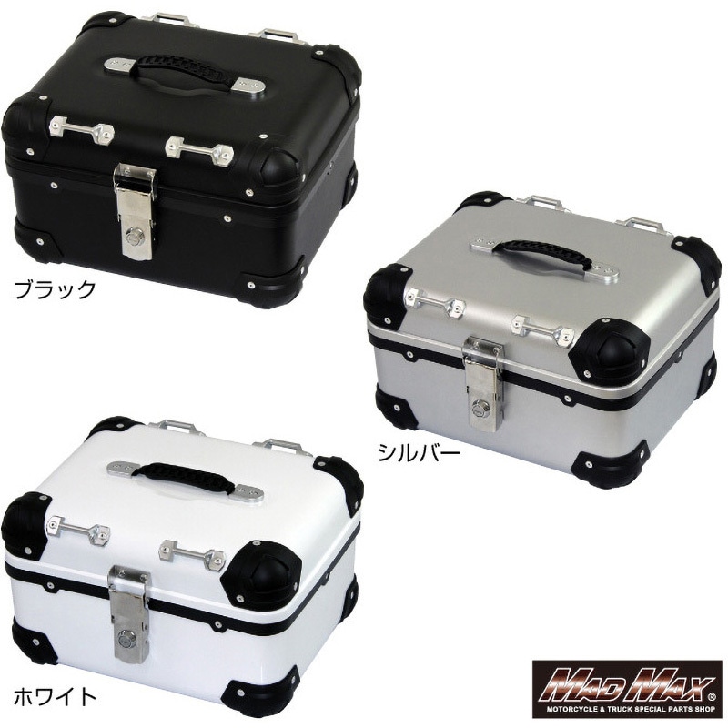 クロスケ3箱 MM18-E508-WH オートバイ用 リアボックス トップケース アクロス