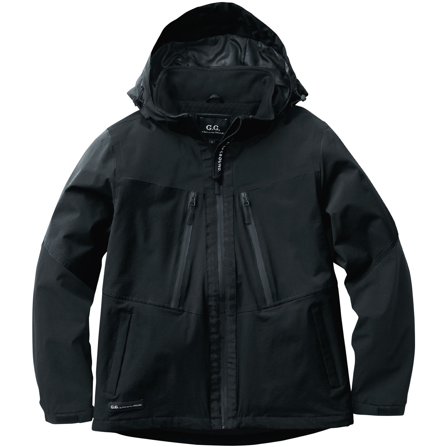 0284-00 防水防寒ブルゾン G.G ブラック色 3L着丈74cm  0284-00 8,710円