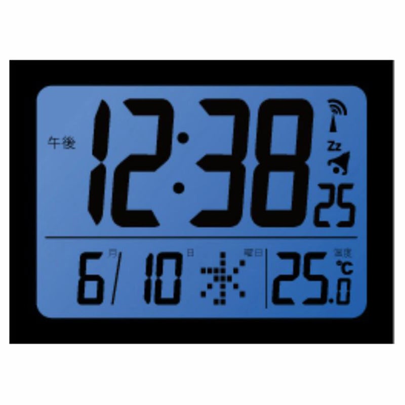 T-776 BK-Z MAG電波目覚まし時計 ファルマン MAG(ノア精密) アラーム