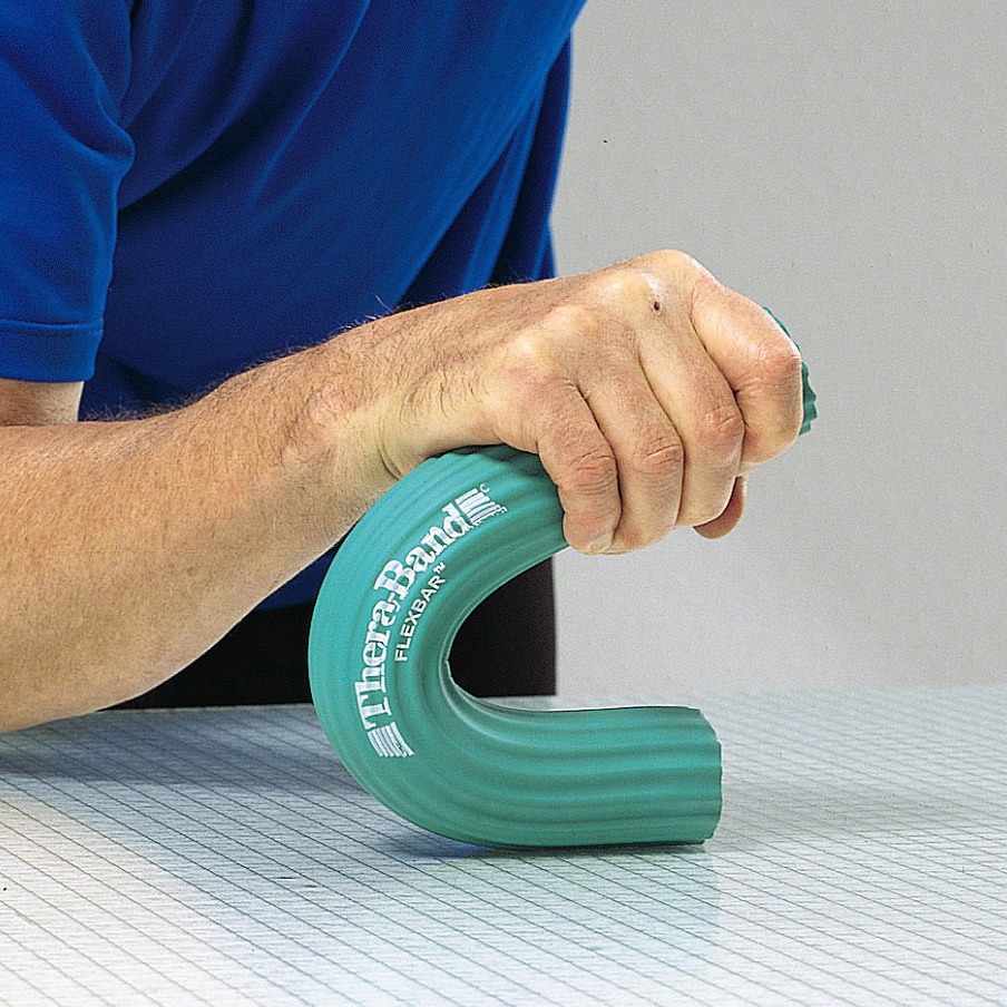 セラバンド フレックスバー（緑） セラバンドフレックスバー（緑・青）前腕トレーニング、テニス肘、ゴルフ肘