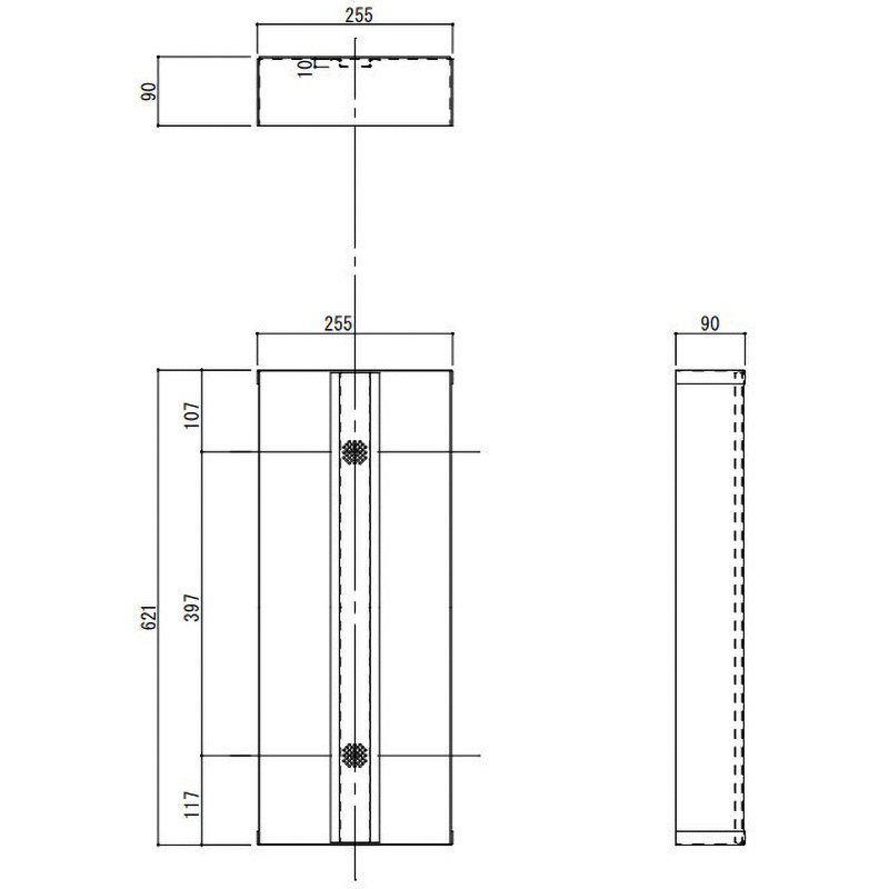 防火2-E 消火器ボックス 取付ブラケット 2-E 1台 満点商会 【通販モノタロウ】