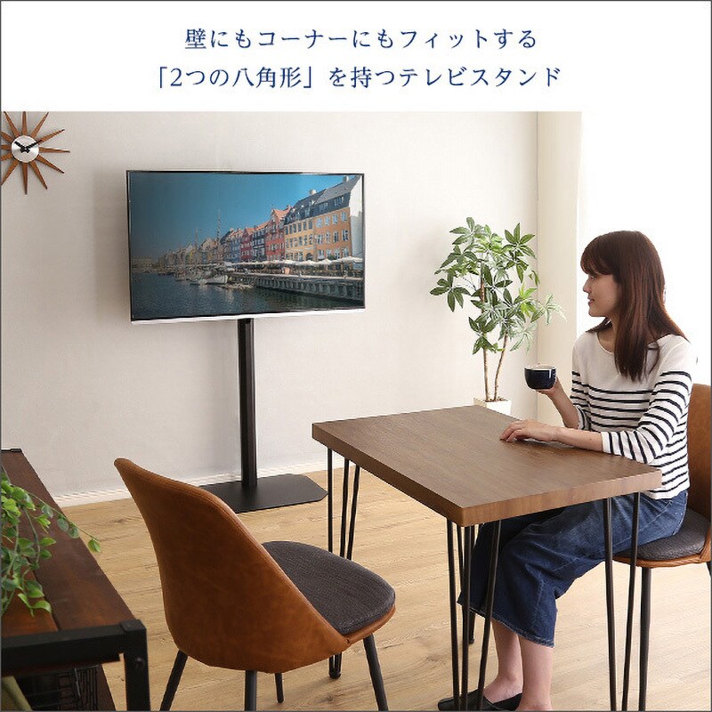 OTG-H-SET--GE 八角テレビスタンドハイタイプ専用 ハードディスクホルダーセット ホームテイスト スチール - 【通販モノタロウ】