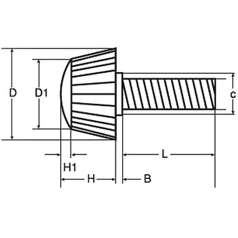 M4×4 白ユリヤ化粧ねじ No.2(鉄/3価ホワイト)(小箱) 大阪魂 呼びM4長さ4mm 1箱(500個)