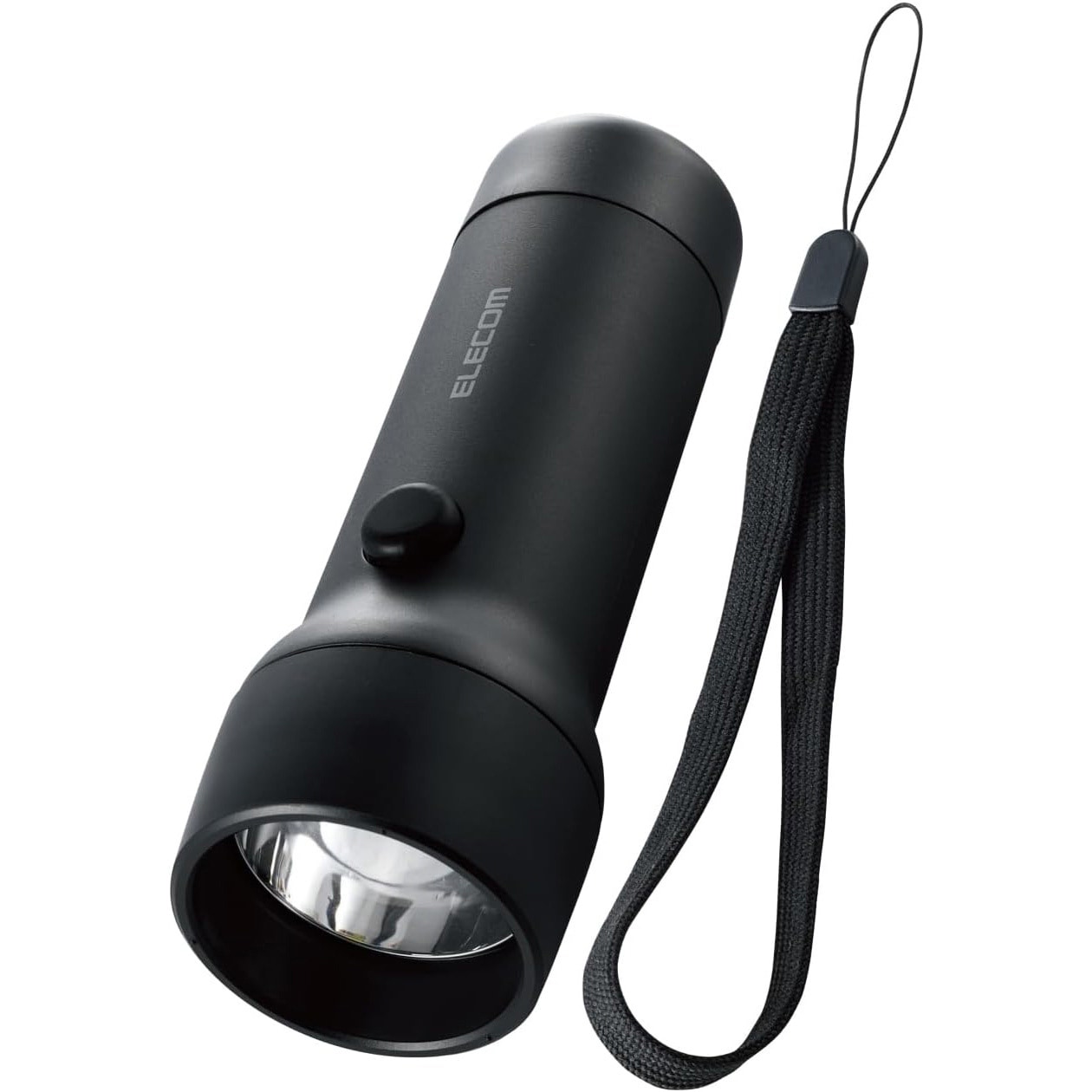 DE-KD05BK 懐中電灯 LEDライト 4段階光量調節 電池式 単3電池 防水 DE-KD05BK 懐中電灯 LEDライト 4段階光量調節 電池式 単3電池 防水
