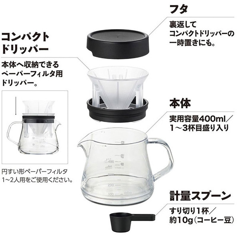 TW-3762 コーヒーサーバーストロン コンパクト 1個 曙産業