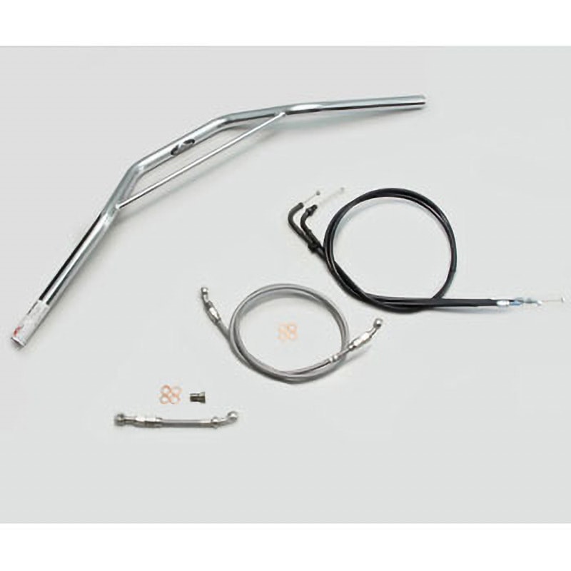 H031-034C トラッカースペシャル ブリッジ付 ハリケーン クロームメッキ色   H031-034C