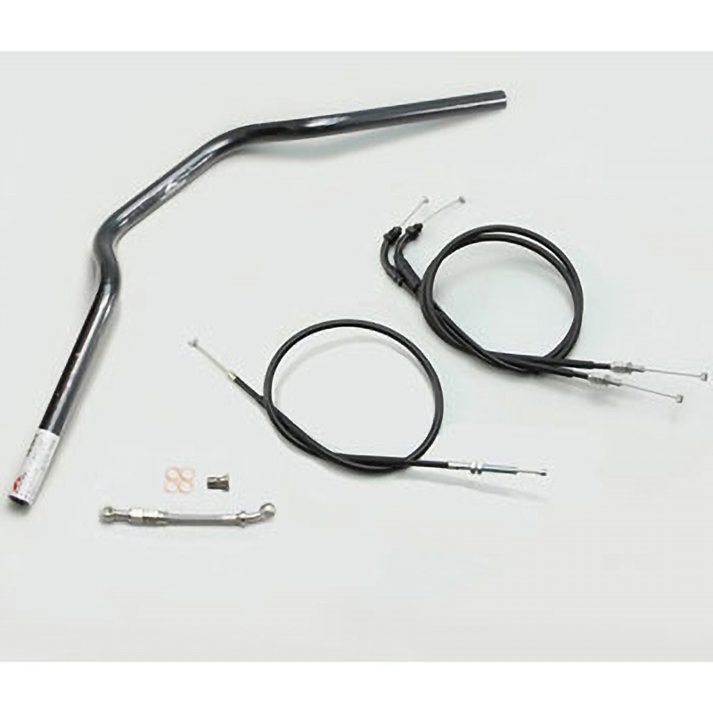 H033-009B ヨーロピアン1型 ハンドルSET ハリケーン ブラック色   H033-009B