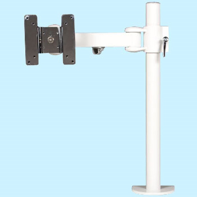 モニターアーム クランプ式 ホワイトCBS/ No.168 ホワイト モニターアーム クランプ式 モニターアーム クランプ式