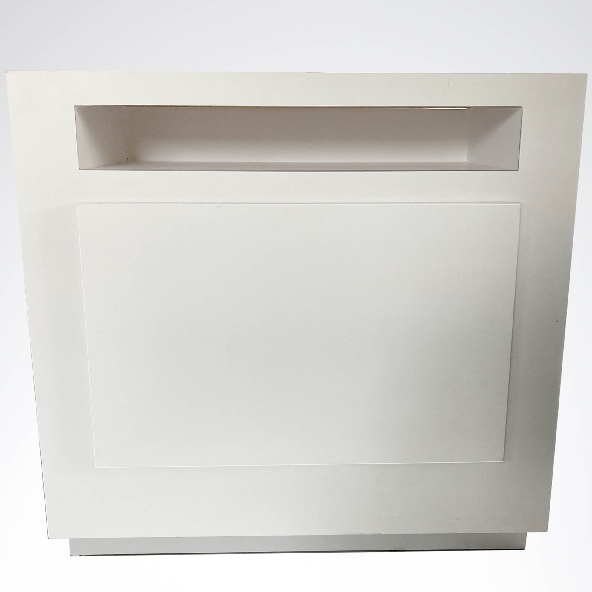 多機能付展示台 栄彩 白色