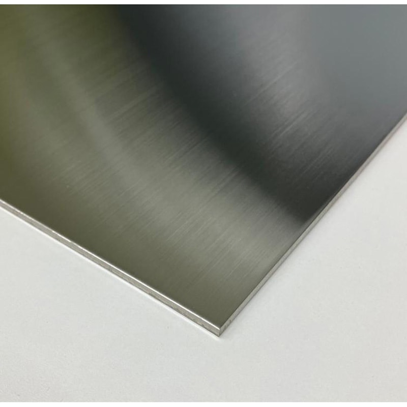 オーダー】ステンレス平板 厚み3mm(SUS304 ヘアーライン仕上)特注
