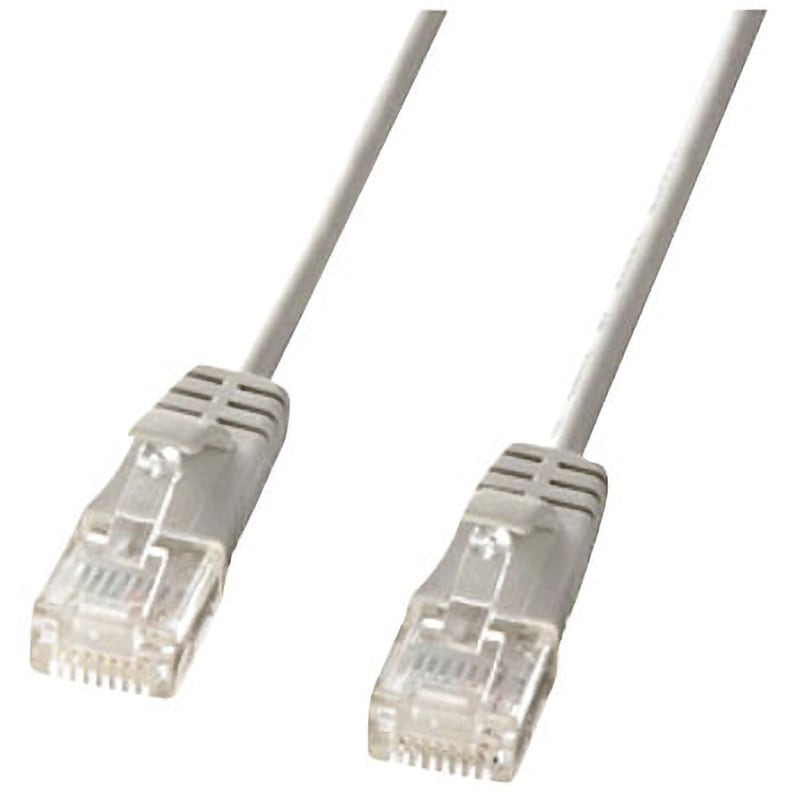 KB-SL6-005 カテゴリ6準拠極細LANケーブル サンワサプライ コネクタ