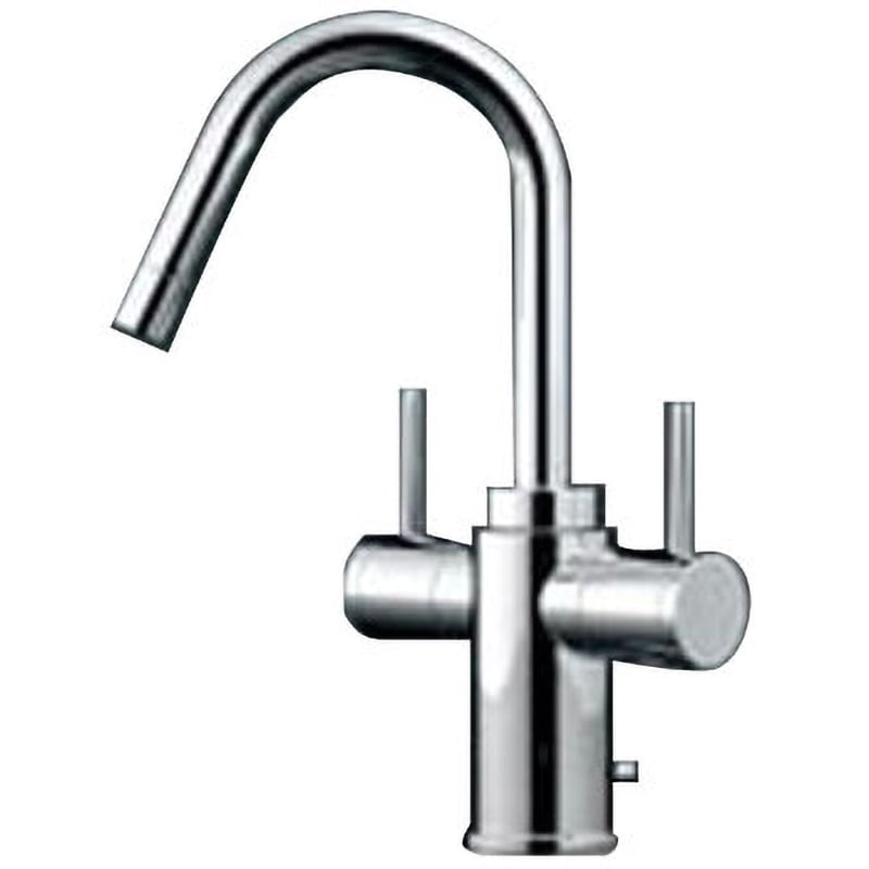 150-410 2ハンドル混合栓 SYATORA カクダイ 引棒付き 取付穴径35～37mm  150-410