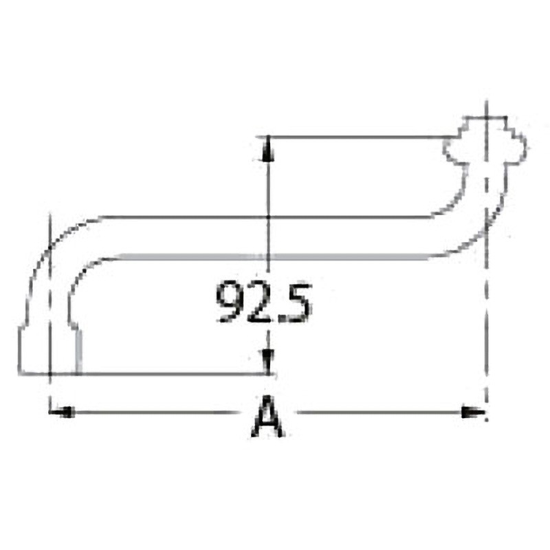 0748-240 泡沫Sパイプ 1個 カクダイ 【通販モノタロウ】