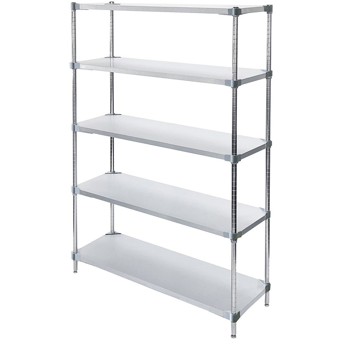 メッキシェルフラック 5段 ストア・エキスプレス スチールラック本体