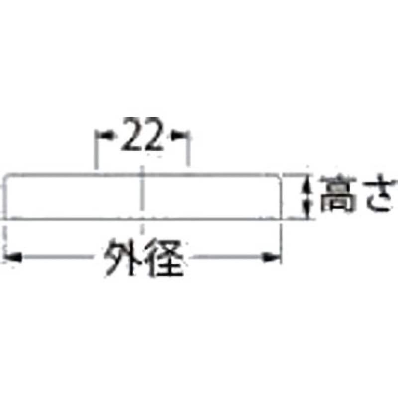 6216-5×80 給水ザガネ(ツバヒロ) カクダイ 内径23mm外径80mm