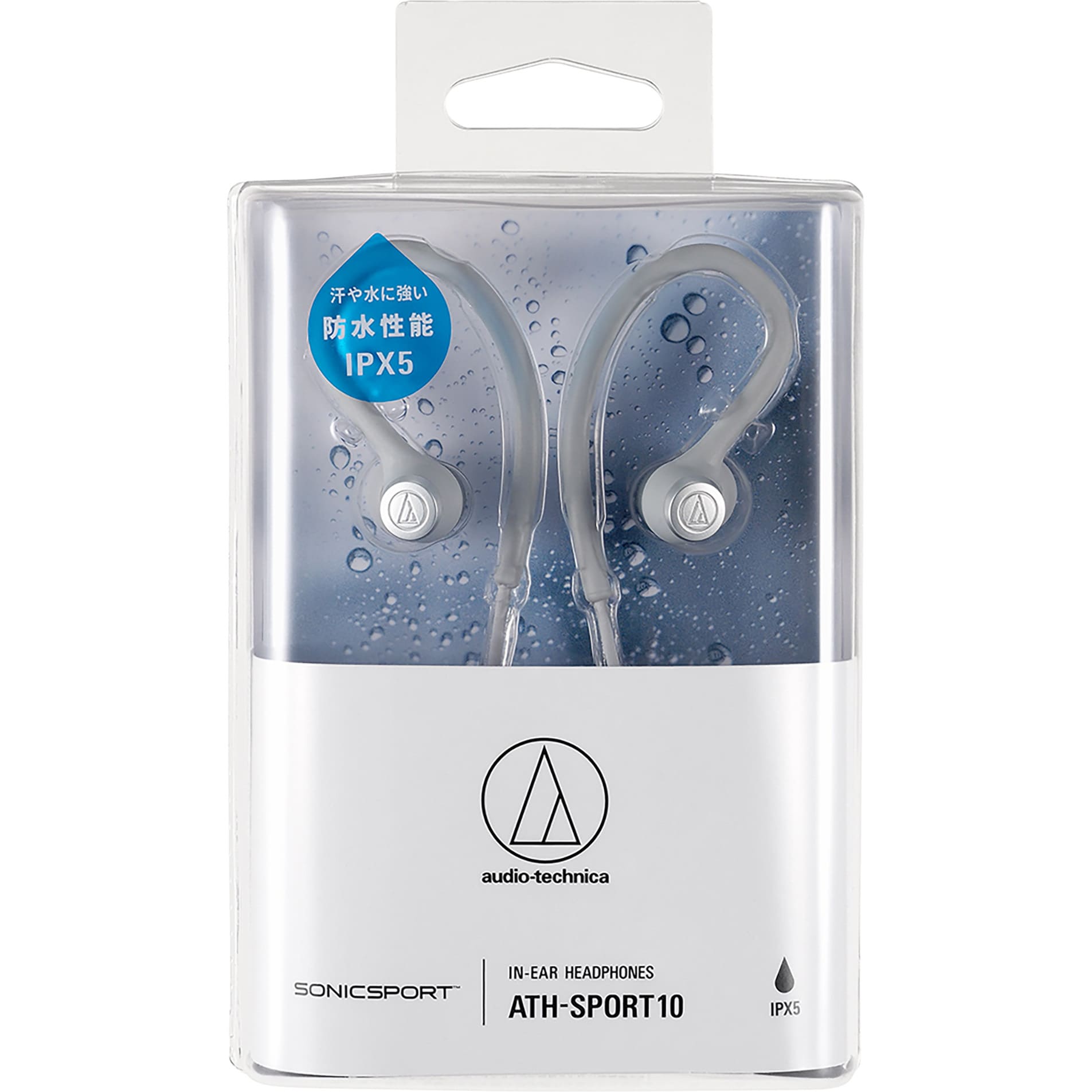 ATH-SPORT10 GY インナーイヤーヘッドホン ATH-SRORT10 audio