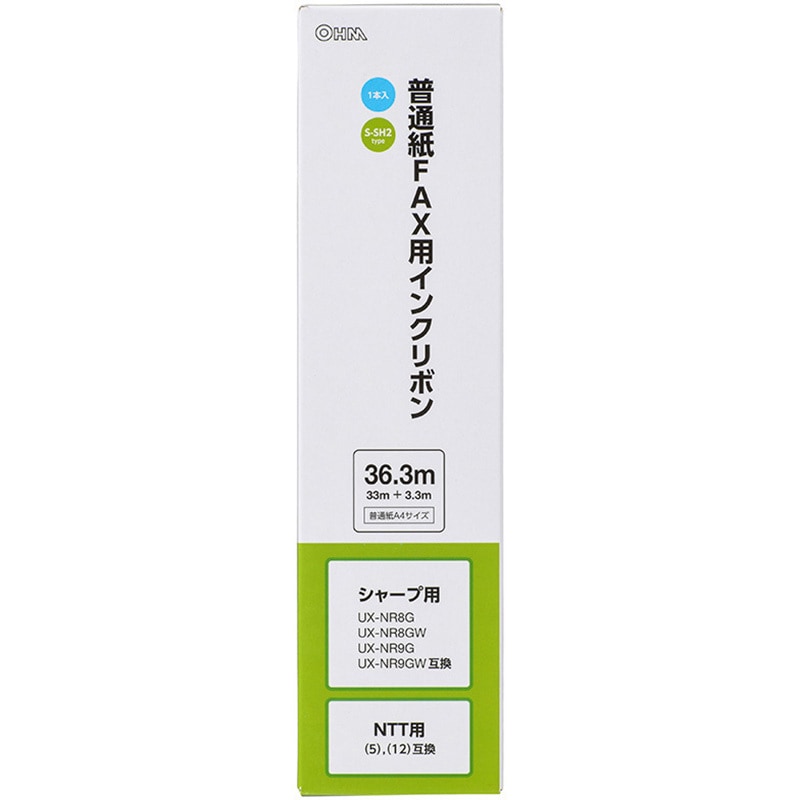 OAI-FHD36S 普通紙ファックス用インクリボン オーム電機 汎用品