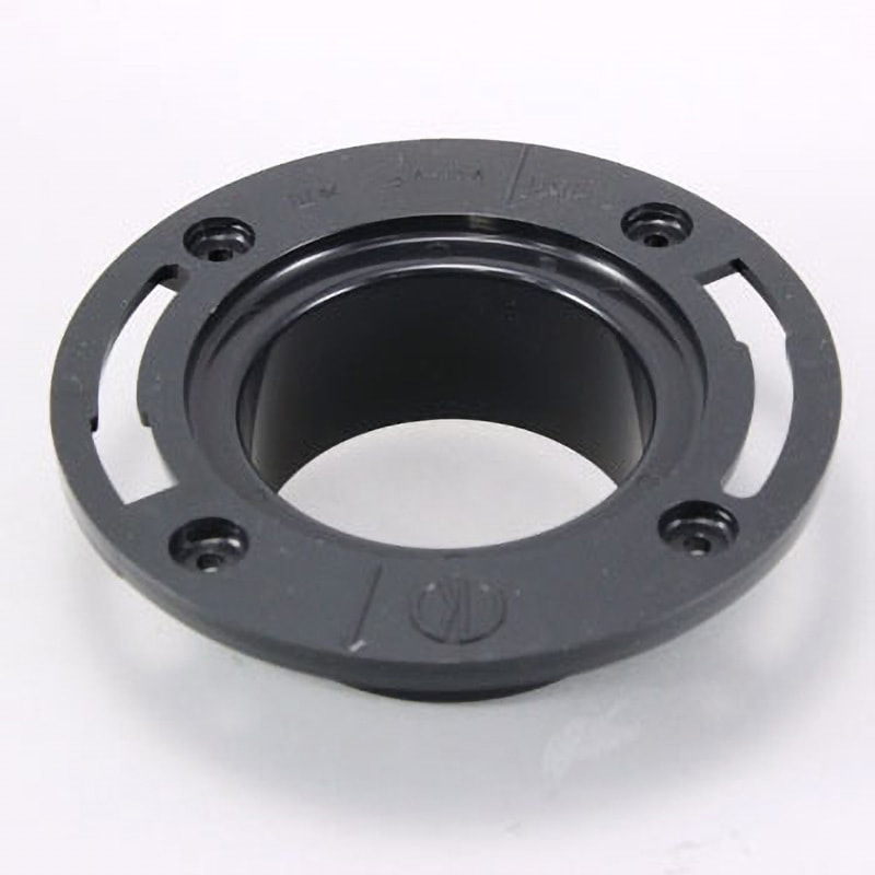 フランジ Φ 50.8 ステンレス 専用ガスケット付 厚み 8mm a1632 4658S-100 大便器用床フランジ(ステンレスビスつき) 1個 カクダイ