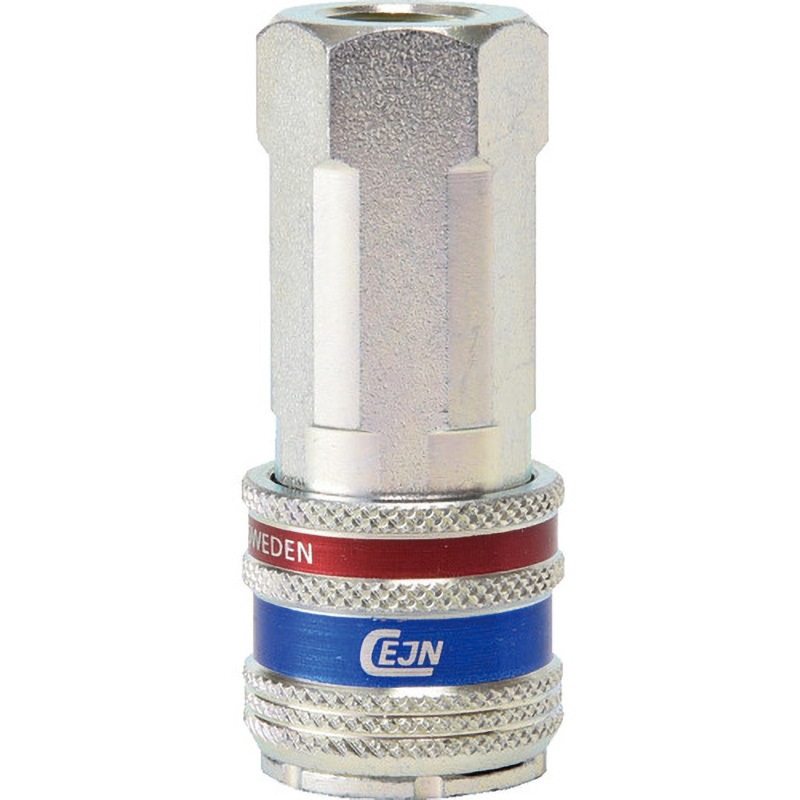 10-315-2404 シリーズ315 eSafe カップリング CEJN(セイン) 最高使用圧力1.6MPa 質量120g 相手側取付サイズNPT3/8 1袋(10個) 10-315-2404
