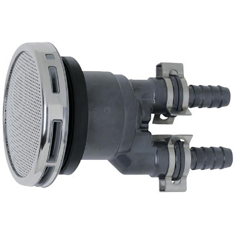 浴室用排水用皿 10A 配管部品 カクダイ 一口循環金具 ペア耐熱管用 415-101 一口循環金具(ペアホース用) 10A カクダイ 循環口 通販モノタロウ