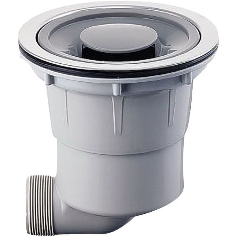 452-601 浅型流し台トラップ カクダイ エルボ 452-601 - 【通販