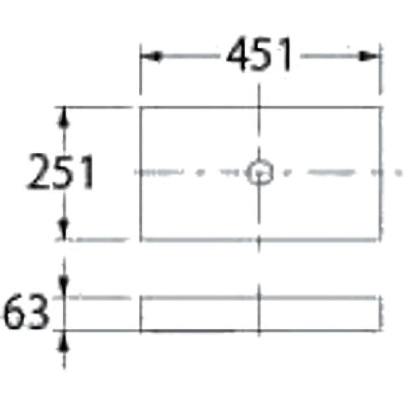 624-951 水栓柱パン 1個 カクダイ 【通販モノタロウ】