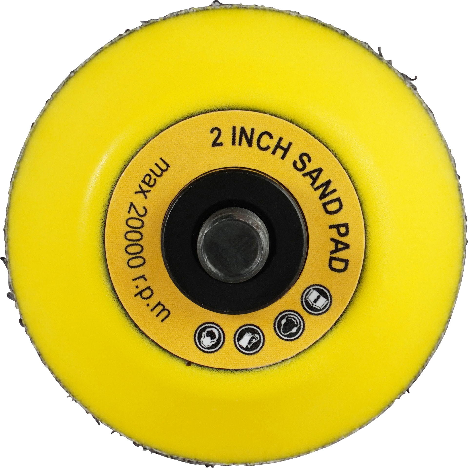 0701専用 交換パッド 黄 ミニアングルポリッシャーM1218用 モノタロウ パッド径