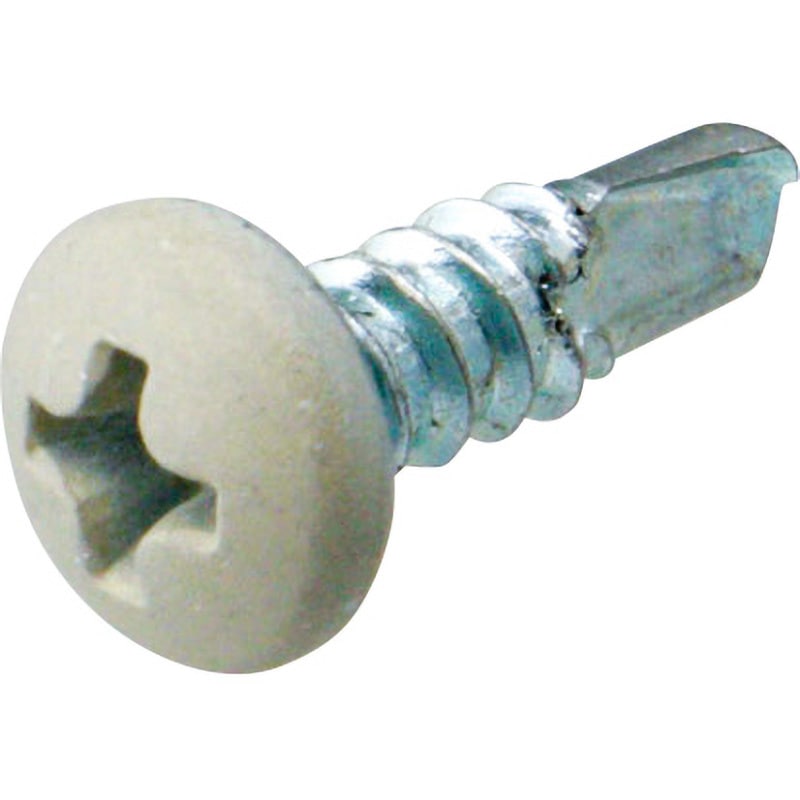 694135S ダンバ ナベカラー頭部着色 若井産業 鉄製 なべ サンドホワイト色  1箱(1000本) 694135S