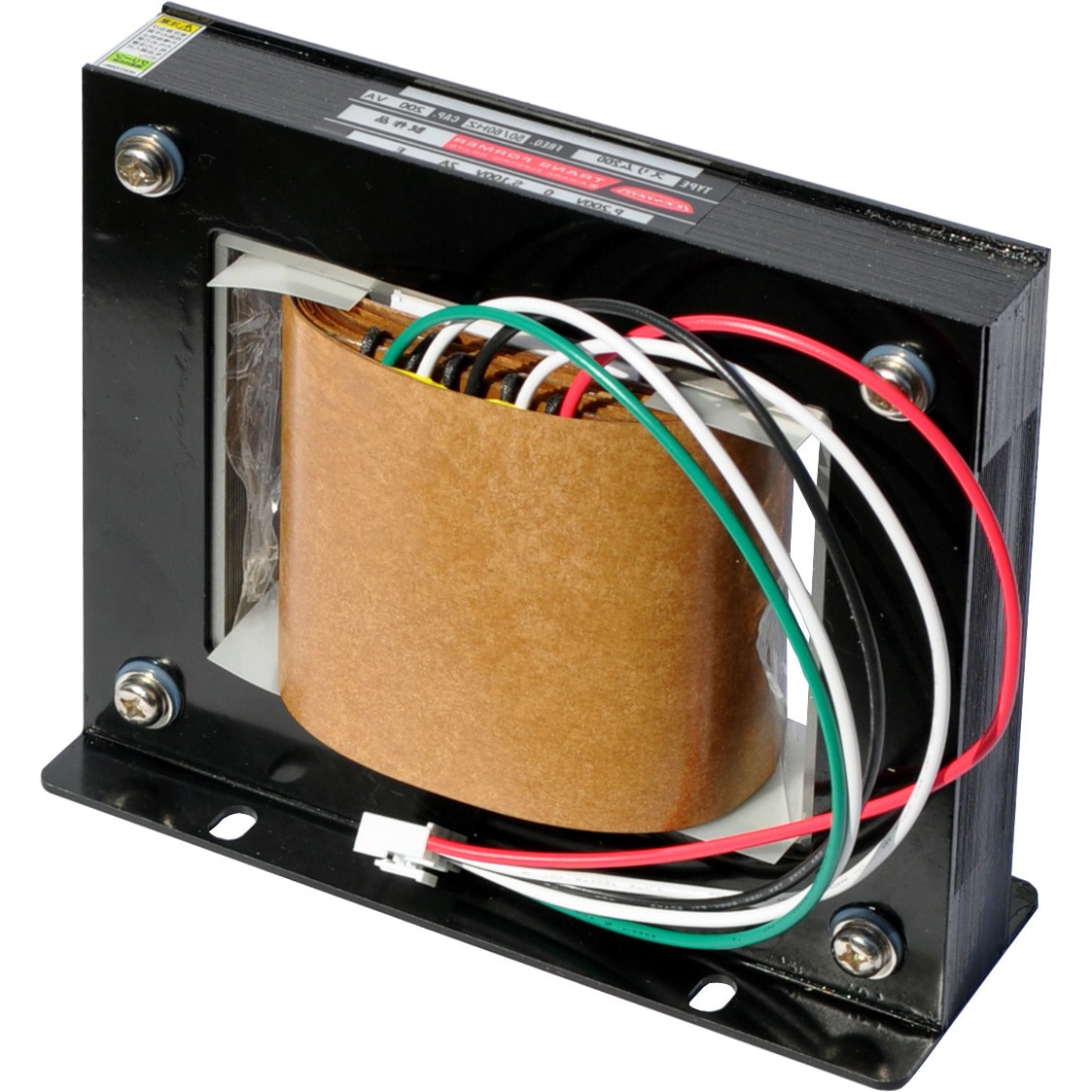 SMA21-100 省スペース(薄型)トランス SMAシリーズ 相原電機 A種 1次電圧200V 電流(2次)1A 容量100VA