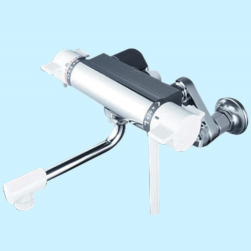 浄水器・整水器 KVK KF800U 取替用サーモスタット式シャワー：KF800UT｜浴室用水栓：壁付