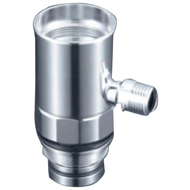 ZK5021PN 流し台用シングルレバー式混合栓用分岐金具 ZK5021PN 1個 KVK