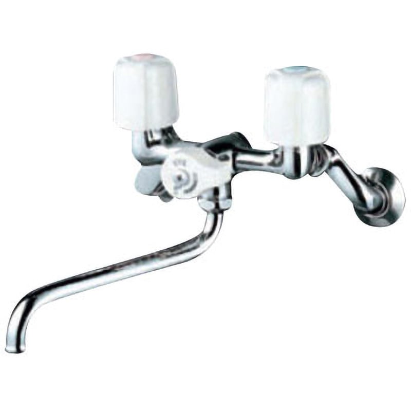 KM103N2 一時止水付2ハンドル混合栓 KVK キッチン用 - 【通販モノタロウ】