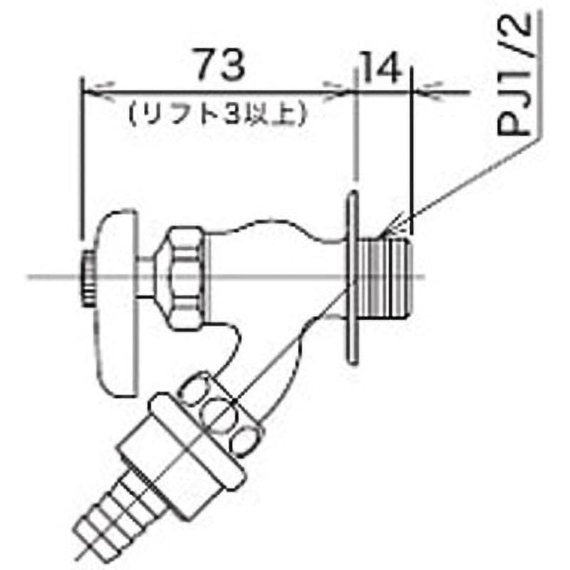 K8GZ 自動接手散水栓(ワンタッチカプラ付) K8G 1個 KVK 【通販 K8GZ 自動接手散水栓(ワンタッチカプラ付) K8G 1個 KVK 【通販