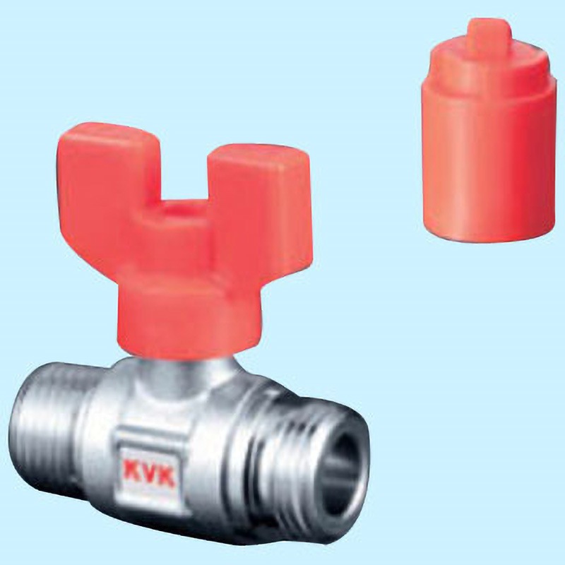 K240 耐熱ボールバルブR1/2おねじ×G1/2おねじ K240 KVK 蝶形