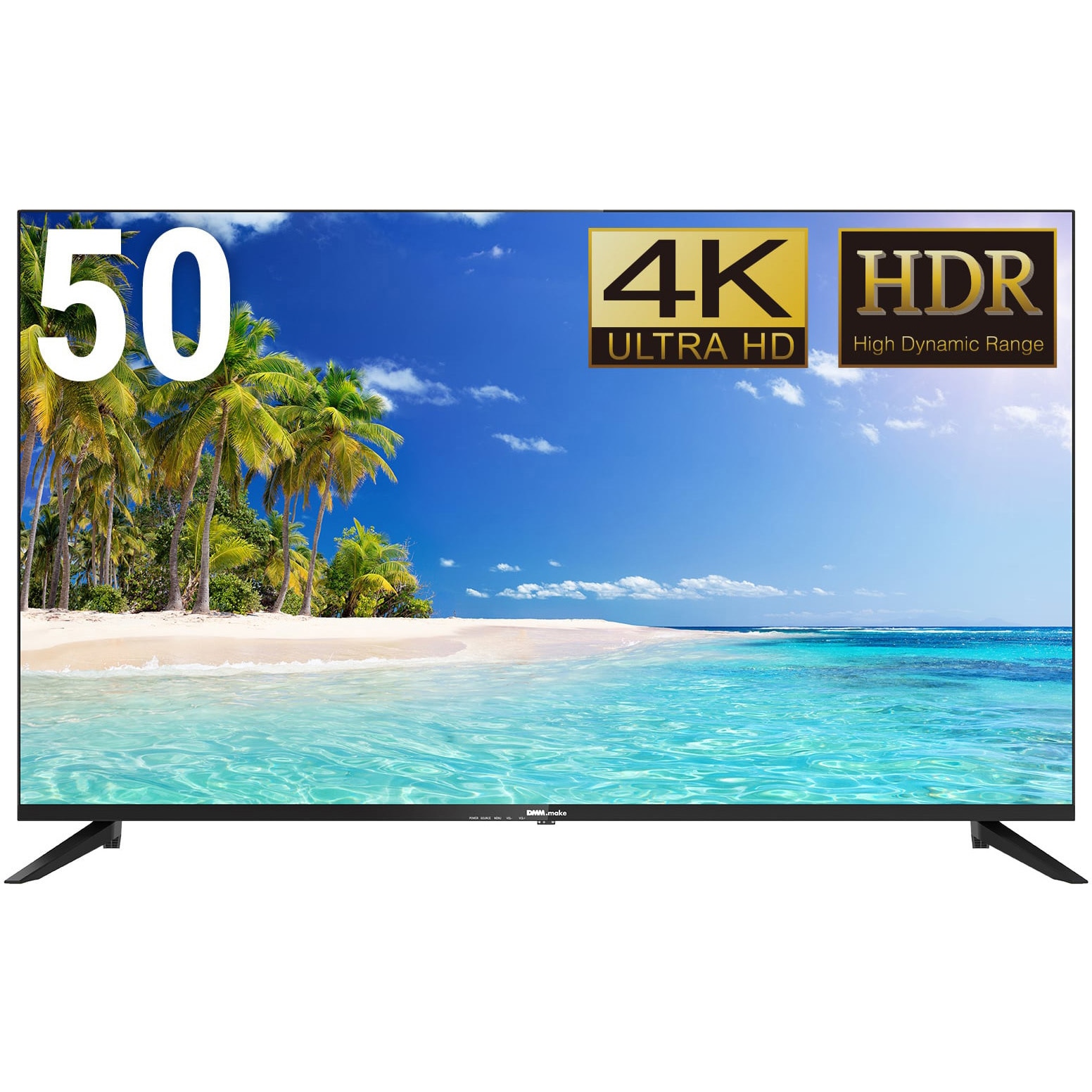 【送料込】（引取5千円）DMM.make 50インチ 4Kモニターディスプレイ DKS-4K50DG6 DMM.make 50インチ 4K ディスプレイ DKS-4K50DG6 DMM.make