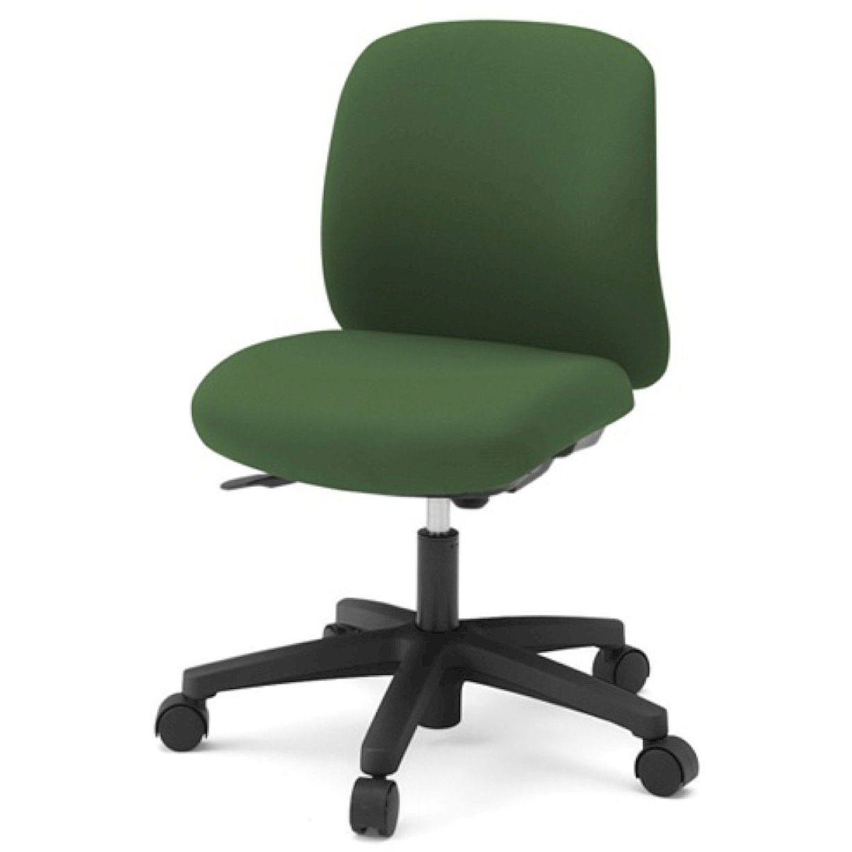 KT-180PV-T1Q2 イトーキ ボニートチェア 布地張り 背裏 張りぐるみタイプ 肘なし ベースカラー ブラック ナイロンキャスター＜配送時組立サービス付＞ 1台 イトーキ 【通販モノタロウ】